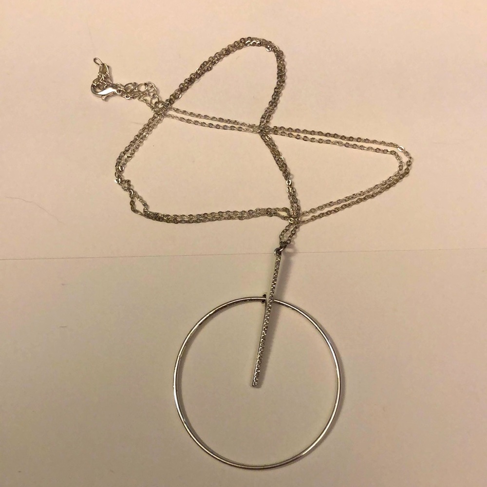 3/$20 Long Silver Necklace